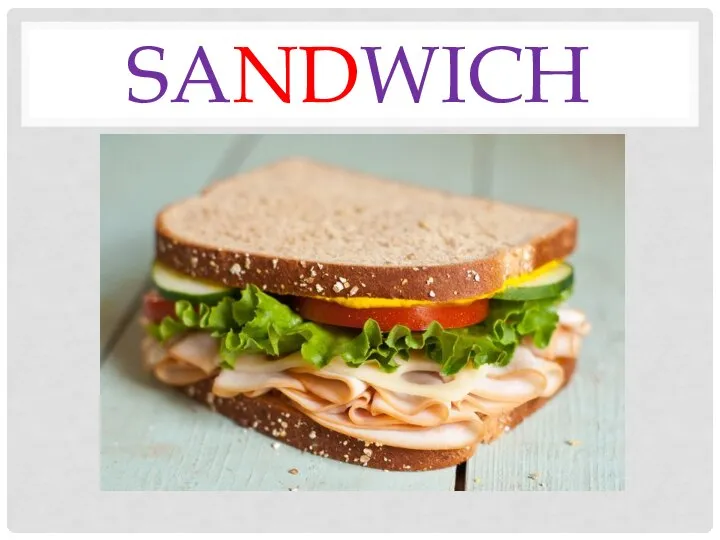 sandwich