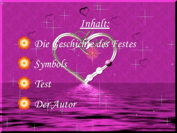 Inhalt: Die Geschichte des Festes Symbols Test Der Autor