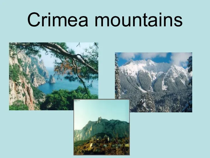 Crimea mountains