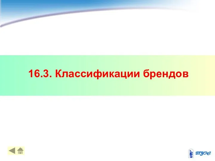 16.3. Классификации брендов