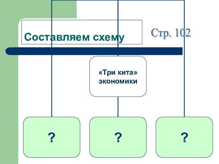 Составляем схему Стр. 102