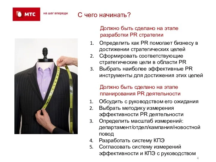 С чего начинать? Определить как PR помогает бизнесу в достижении стратегических