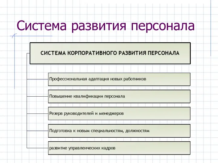 Система развития персонала