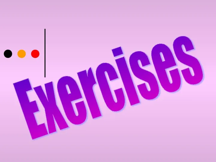 Exercises