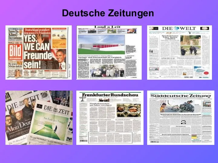 Deutsche Zeitungen