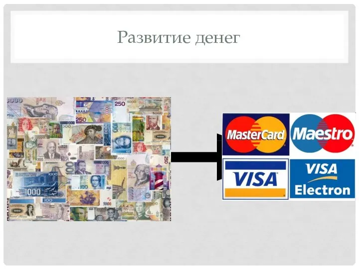 Развитие денег