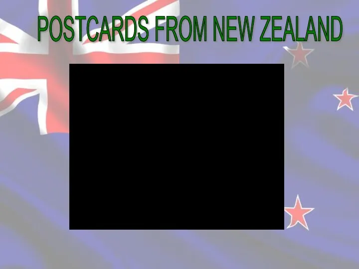 POSTCARDS FROM NEW ZEALAND
