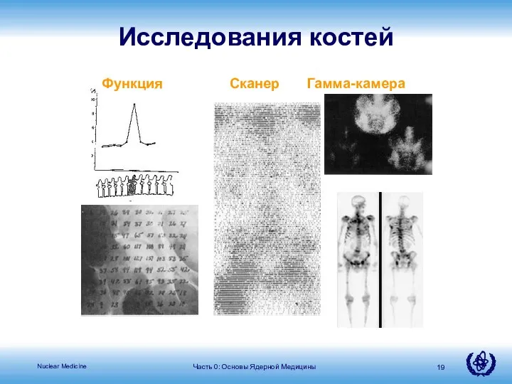 Функция Сканер Гамма-камера Исследования костей Часть 0: Основы Ядерной Медицины