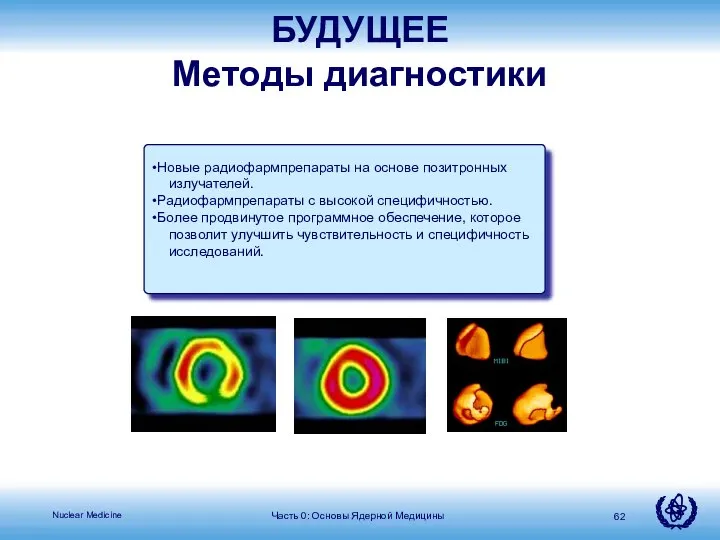 Часть 0: Основы Ядерной Медицины Новые радиофармпрепараты на основе позитронных излучателей.