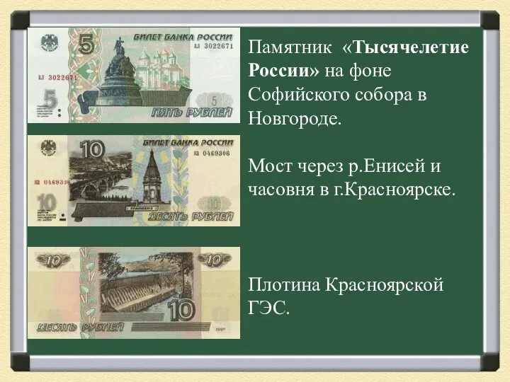 Памятник «Тысячелетие России» на фоне Софийского собора в Новгороде. Мост через