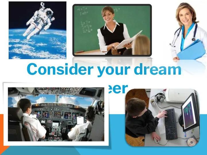 Consider your dream career