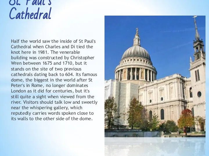 Half the world saw the inside of St Paul's Cathedral when