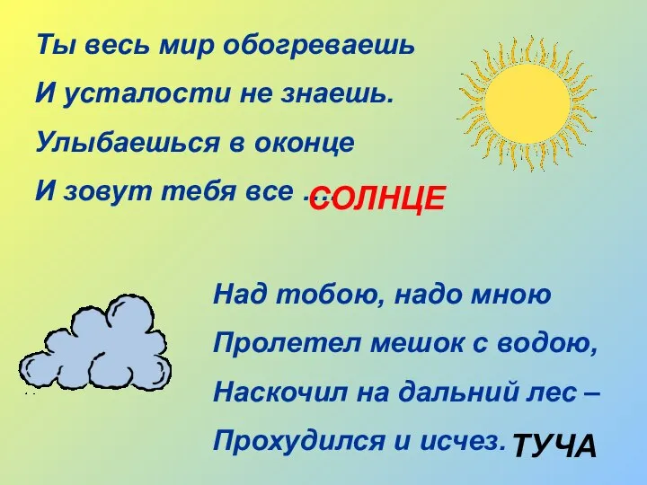 Ты весь мир обогреваешь И усталости не знаешь. Улыбаешься в оконце