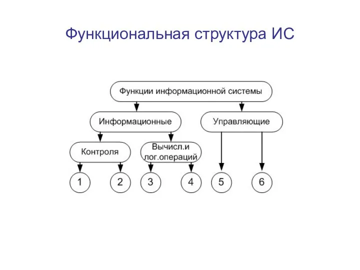 Функциональная структура ИС