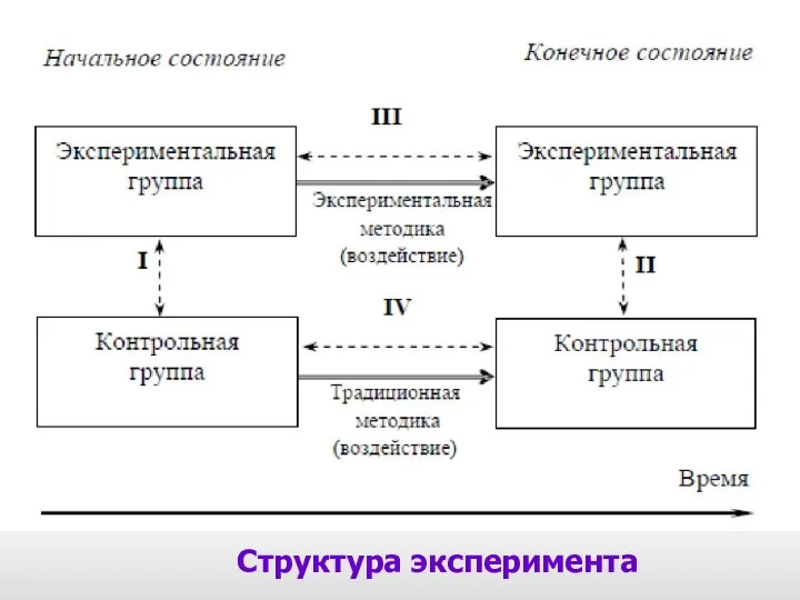 Структура эксперимента