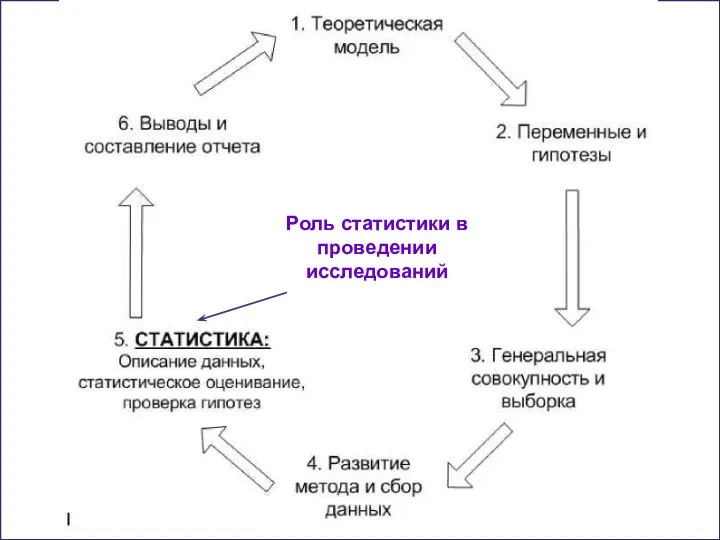 Роль статистики в проведении исследований