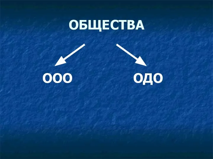 ОБЩЕСТВА ООО ОДО