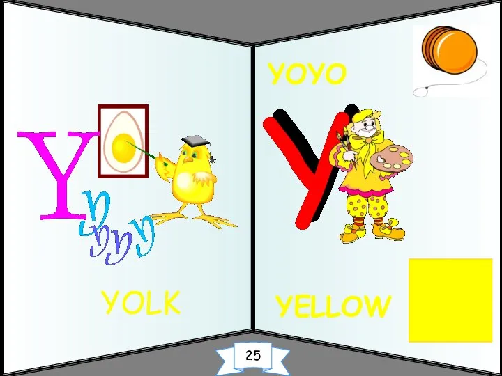 YOLK YELLOW YOYO 25