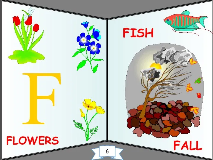 FLOWERS FISH F FALL 6