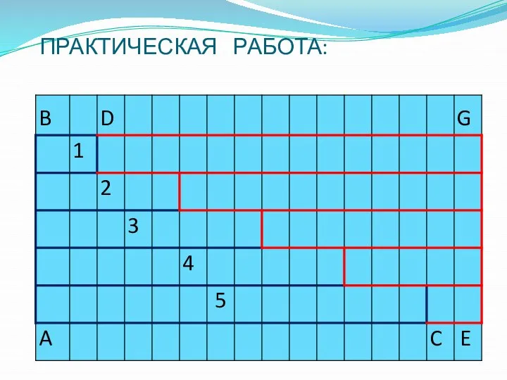 ПРАКТИЧЕСКАЯ РАБОТА: