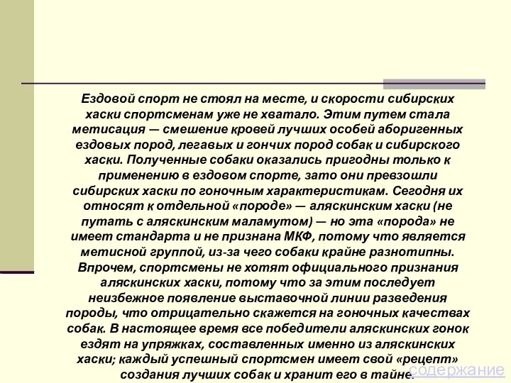 Ездовой спорт не стоял на месте, и скорости сибирских хаски спортсменам