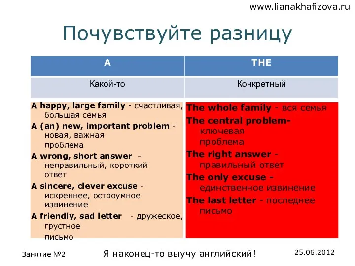 Почувствуйте разницу A happy, large family - счастливая, большая семья A