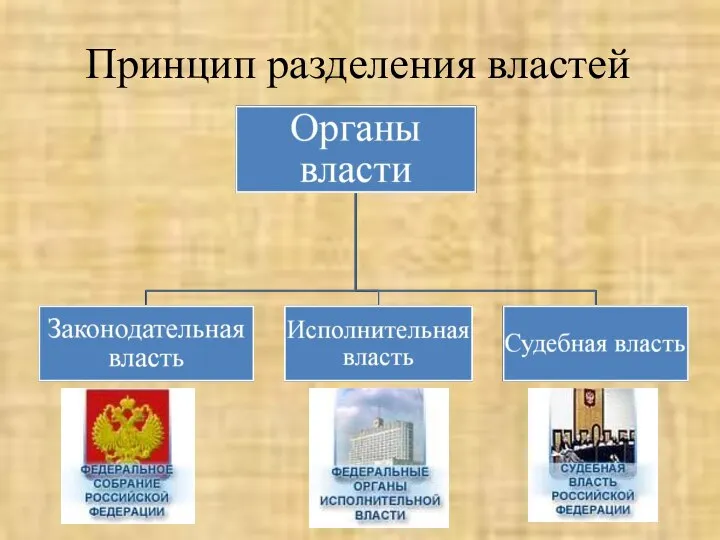 Принцип разделения властей