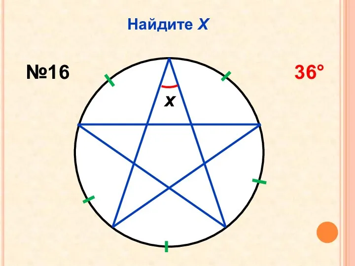 Найдите Х x №16 36