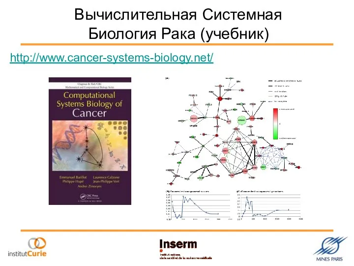 Вычислительная Системная Биология Рака (учебник) http://www.cancer-systems-biology.net/