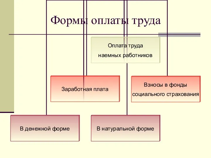 Формы оплаты труда