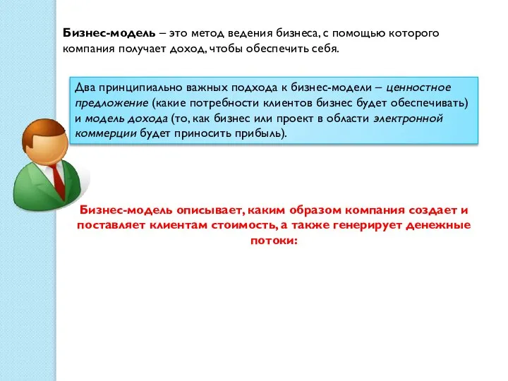 Бизнес-модель – это метод ведения бизнеса, с помощью которого компания получает