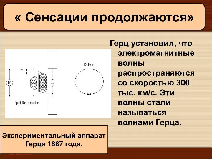 09/01/2023 Антоненкова А.В. МОУ Будинская ООШ Герц установил, что электромагнитные волны