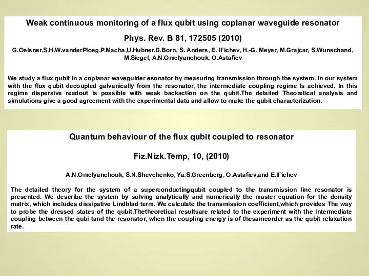 Weak continuous monitoring of a flux qubit using coplanar waveguide resonator