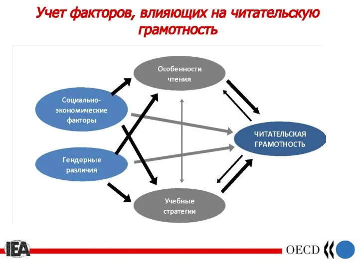 Учет факторов, влияющих на читательскую грамотность