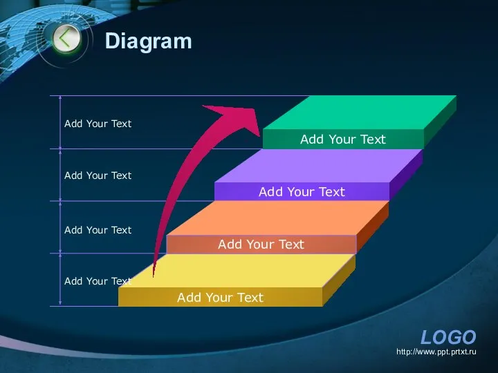 http://www.ppt.prtxt.ru Diagram Add Your Text Add Your Text Add Your Text