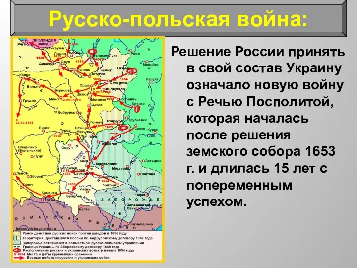 Русско-польская война: Решение России принять в свой состав Украину означало новую