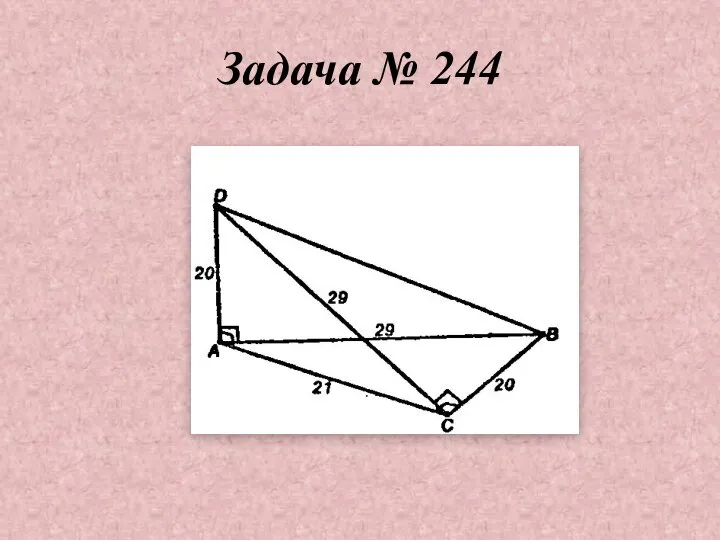 Задача № 244