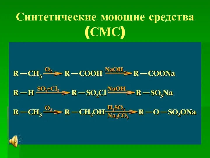 Синтетические моющие средства (СМС)