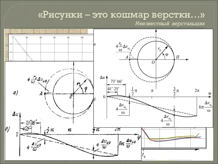 «Рисунки – это кошмар верстки…» Неизвестный верстальщик Векторные иллюстрации, выполненные в