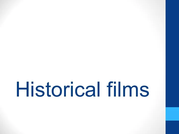 Historical films