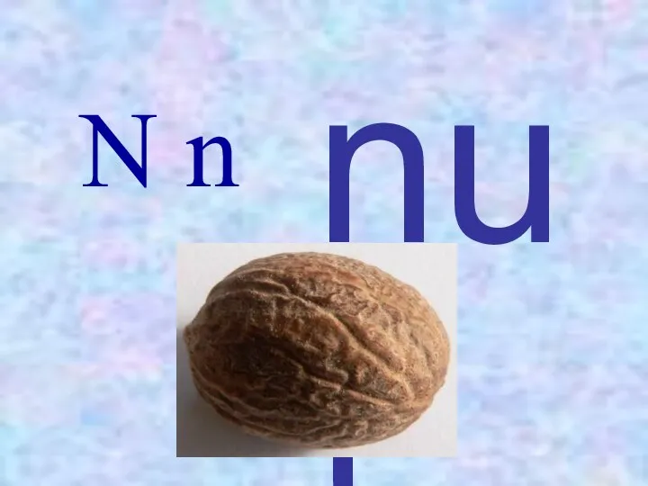 N n nut