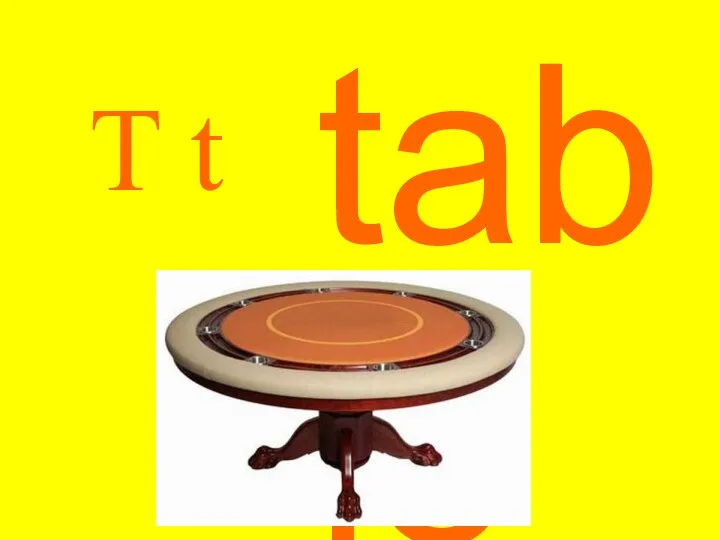 T t table