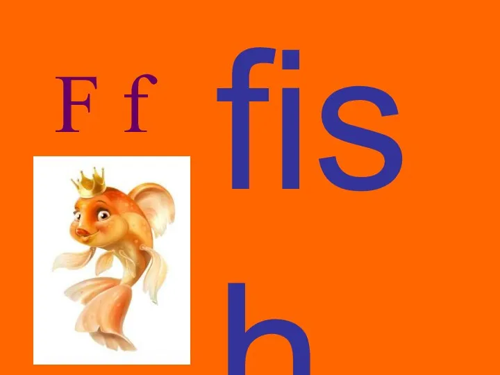 F f fish