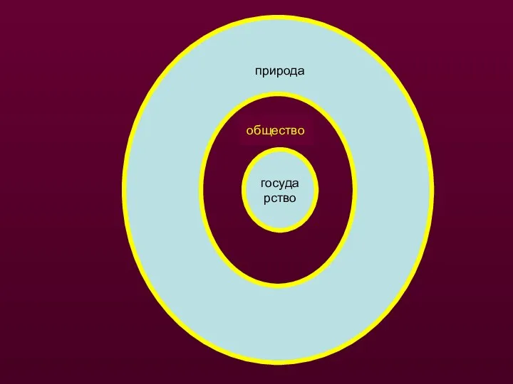 государство государство общество природа
