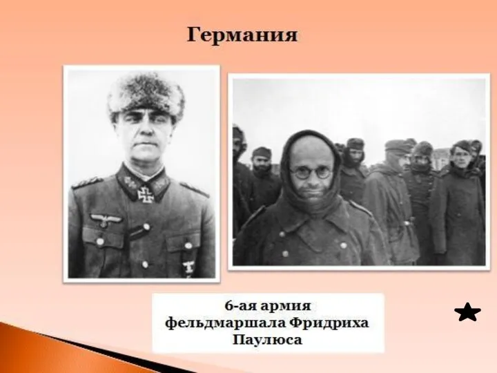 Юго-Западный фронт Н.Ф. Ватутин Донской фронт К.К. Рокоссовский Сталинградский фронт А.И. Еременко