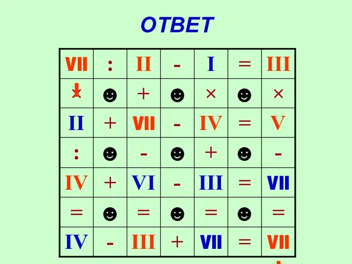 ОТВЕТ