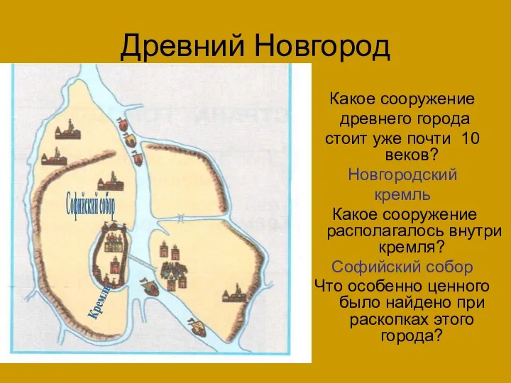 Древний Новгород Какое сооружение древнего города стоит уже почти 10 веков?