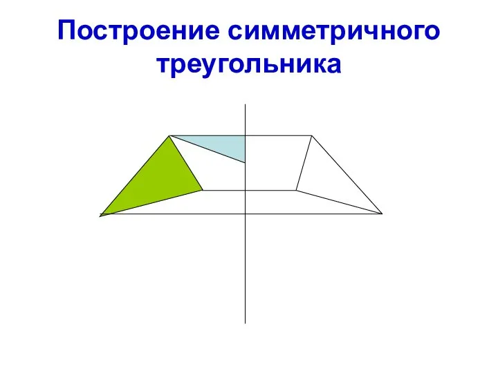 Построение симметричного треугольника