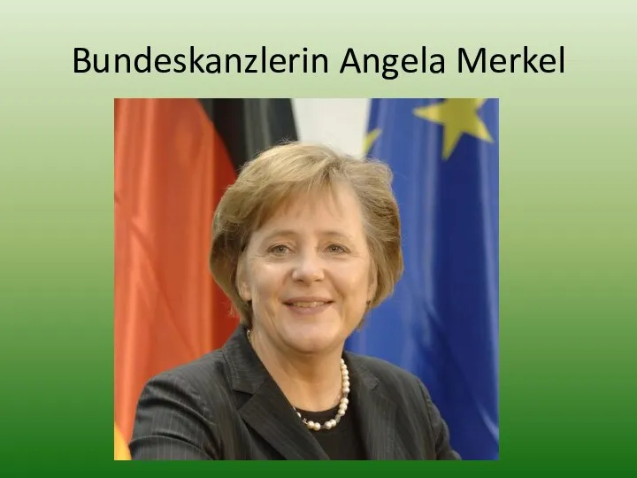 Bundeskanzlerin Angela Merkel