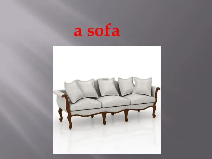 a sofa